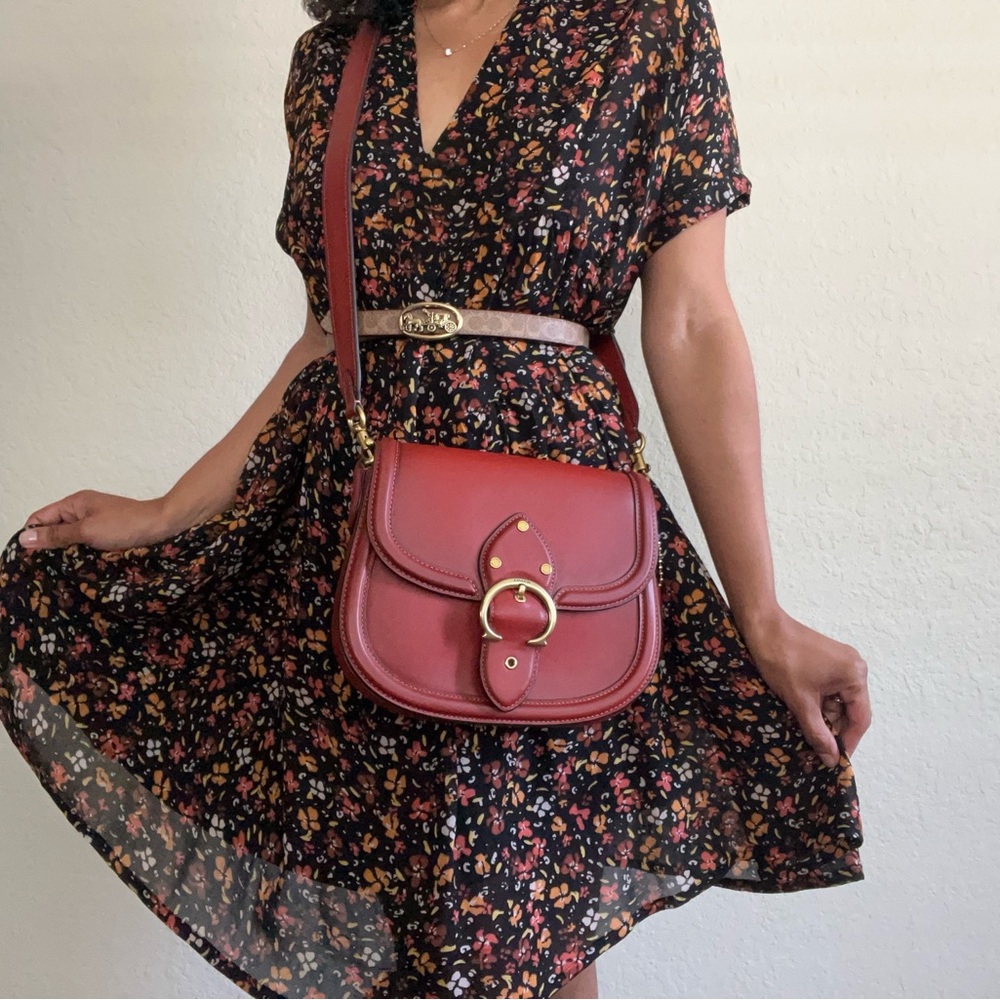 Coach Beat Saddle Bag